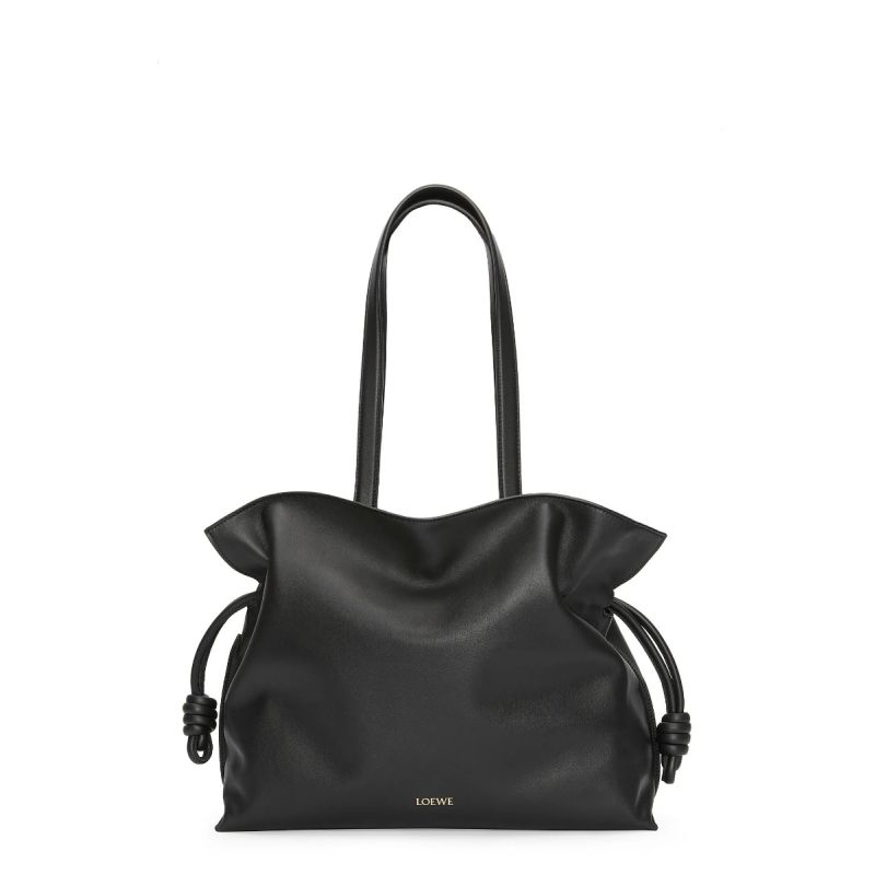 Loewe Large Flamenco Bag-Black