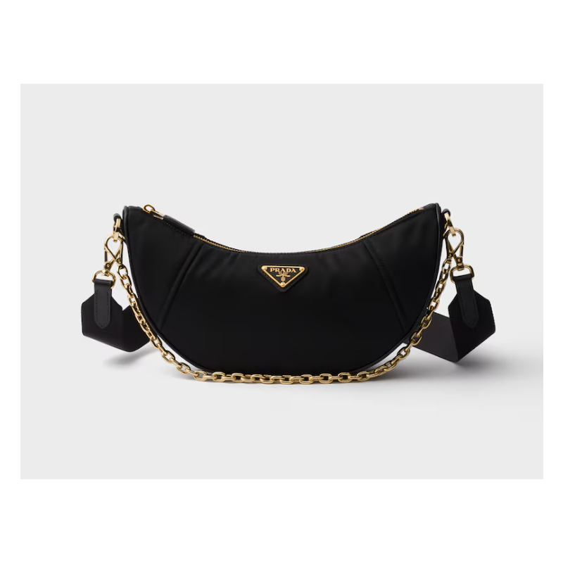 Prada Demi-lune Re-Nylon shoulder bag