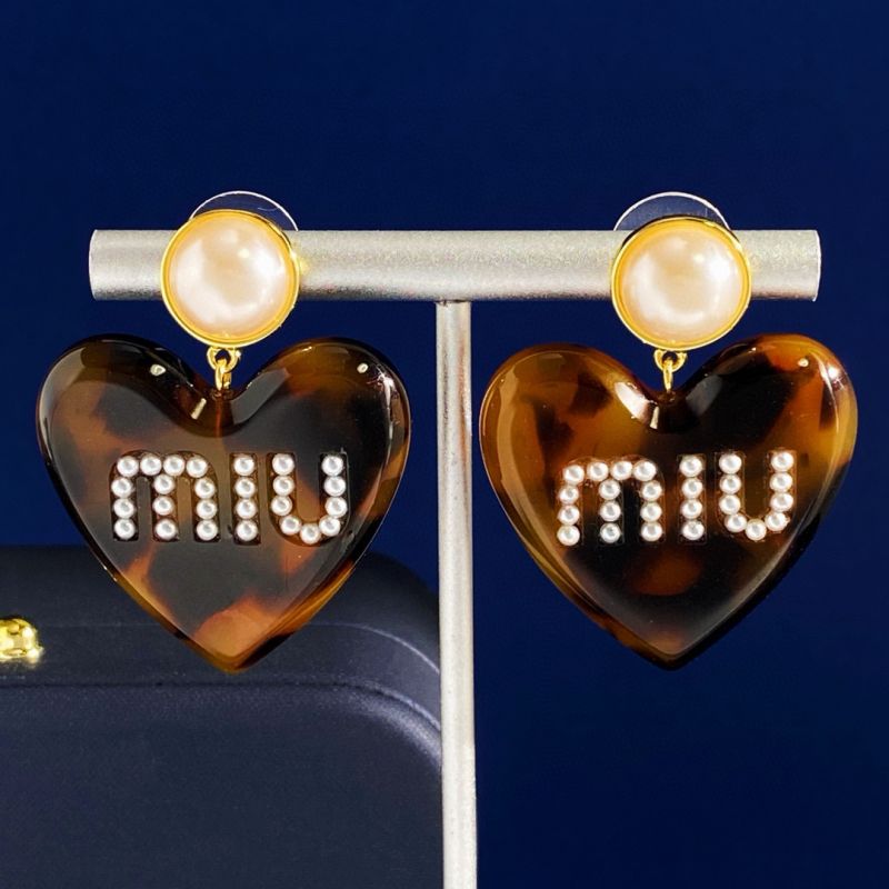 Miu Miu Large Ohrringe