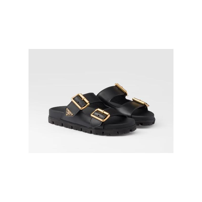 Prada Leather Strap slides,  35-45