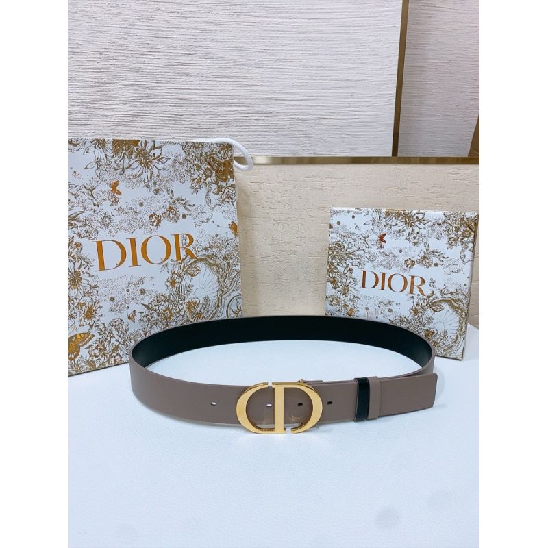 Dior Umkehrbarer Gürtel 3.4cm