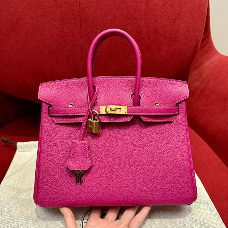 Hermes Birkin 25 / Birkin 30  in Togo Leather-Rose purple