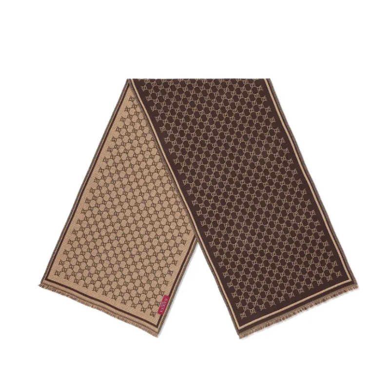 Gucci Schal aus GG Kaschmir