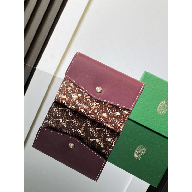 Goyard Saint Gabriel Brieftasche-Burgundy