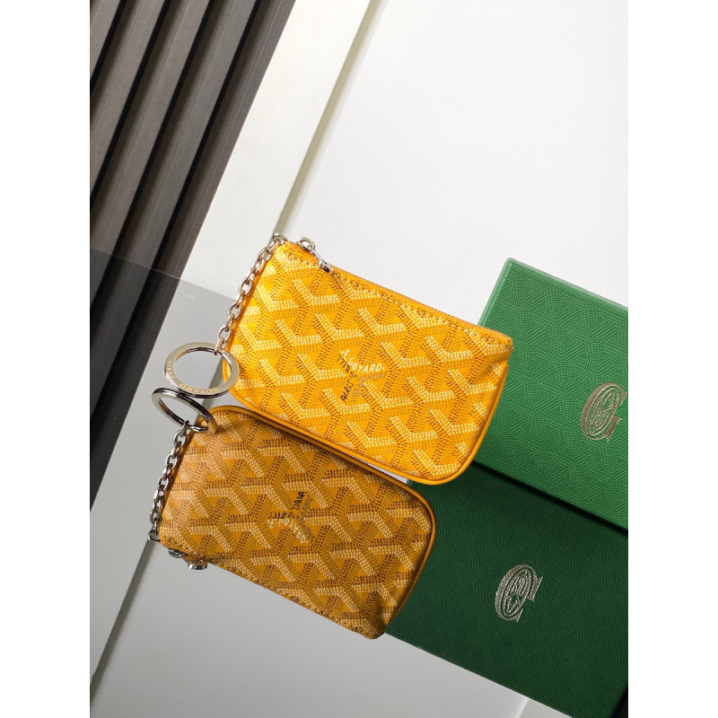 Goyard Sénat Nano Key Pouch-Yellow