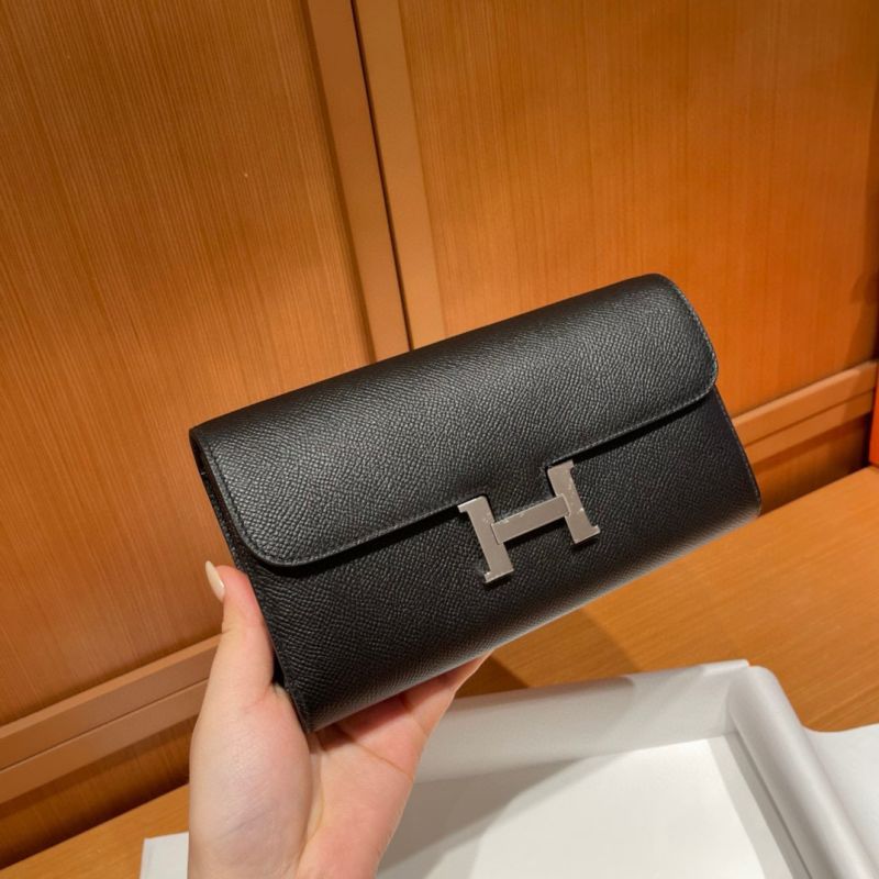 Hermes Constance Brieftasche-Black
