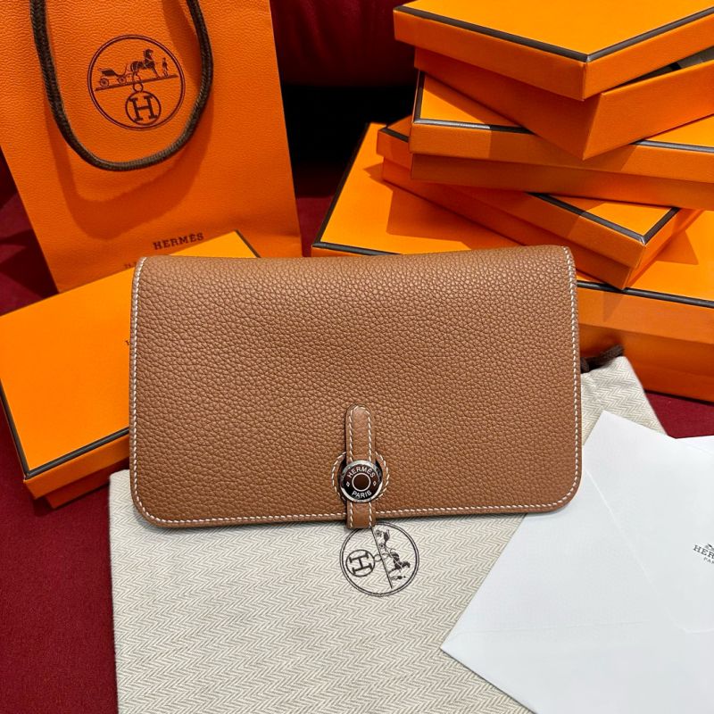 Hermes Dogon Long Folded Wallet 