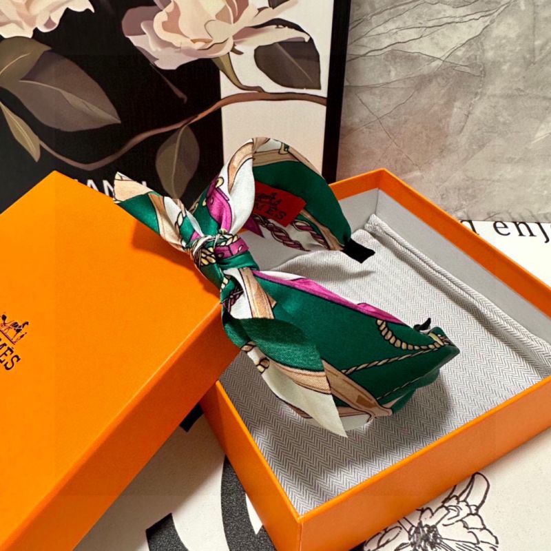 Hermes Silk Headband
