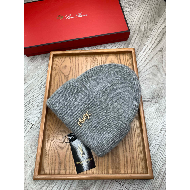 YSL Beanie Aus Kaschmir