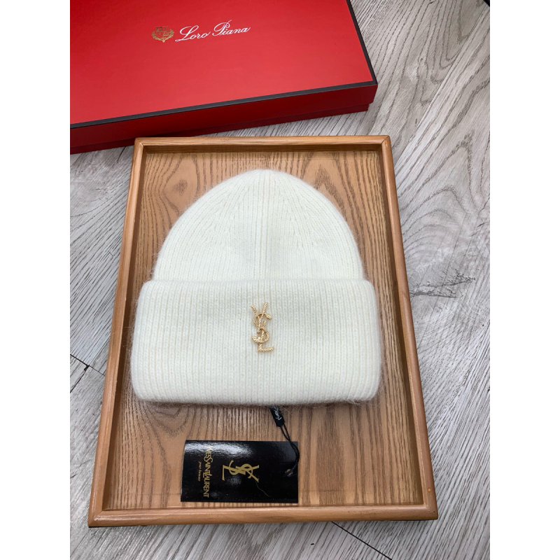 YSL Beanie Aus Kaschmir