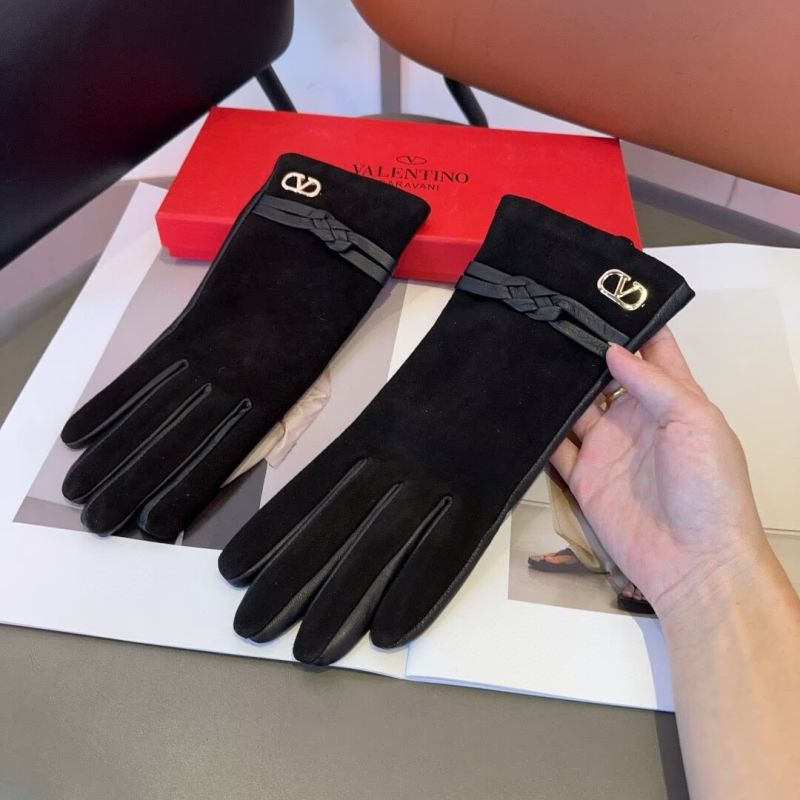 Valentino Leder handschuhe