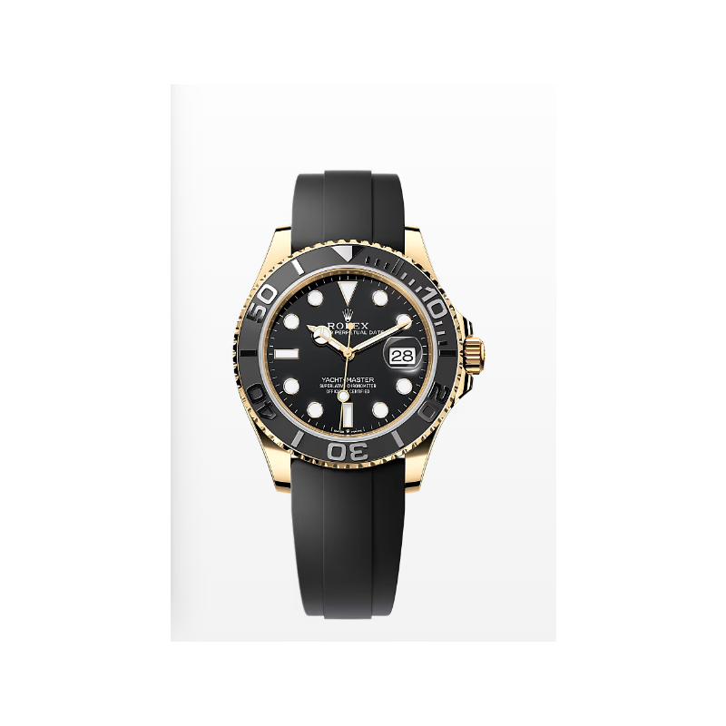Rolex Yacht-Master 40mm/ 42mm  Oyster,  Rubber, 18k yellow gold