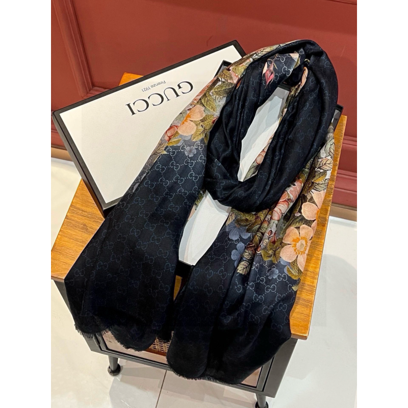 Gucci Light-weight Cashmere Scarf/Shawl