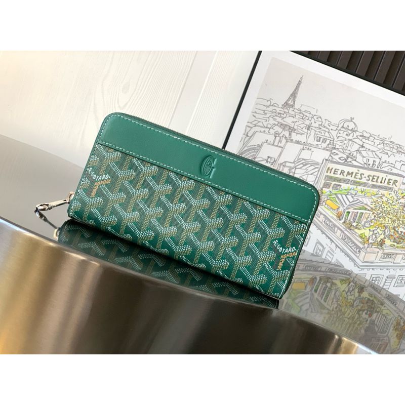 Goyard Matigon GM Brieftasche-Green